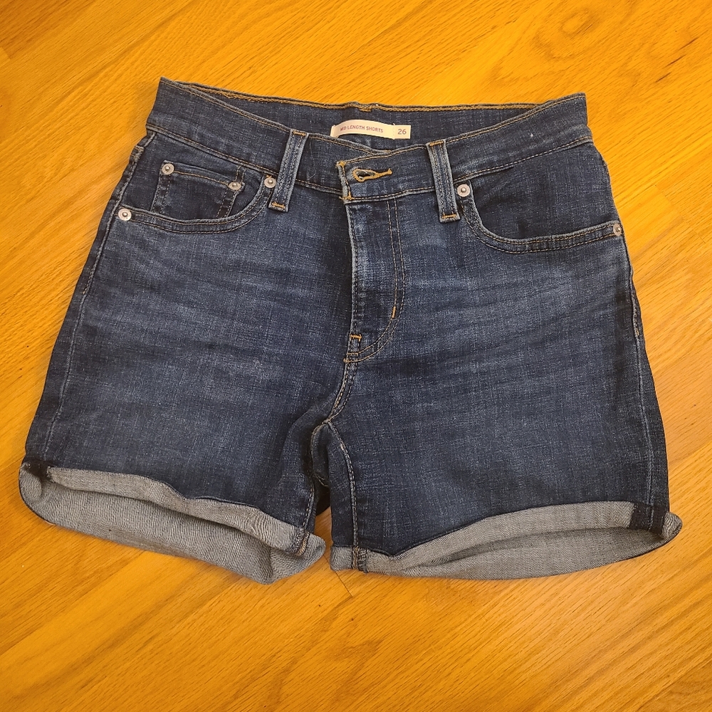 Levi denim shorts